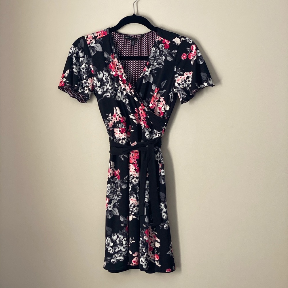 White House Black Market Wrap Reversible Dress